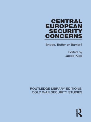 cover image of Central European Security Concerns